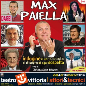 Max Paiella dal 4 marzo Indagine di un musicista al di sopra di ogni sospetto