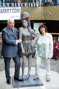 Amy Winehouse Statue Unveiling