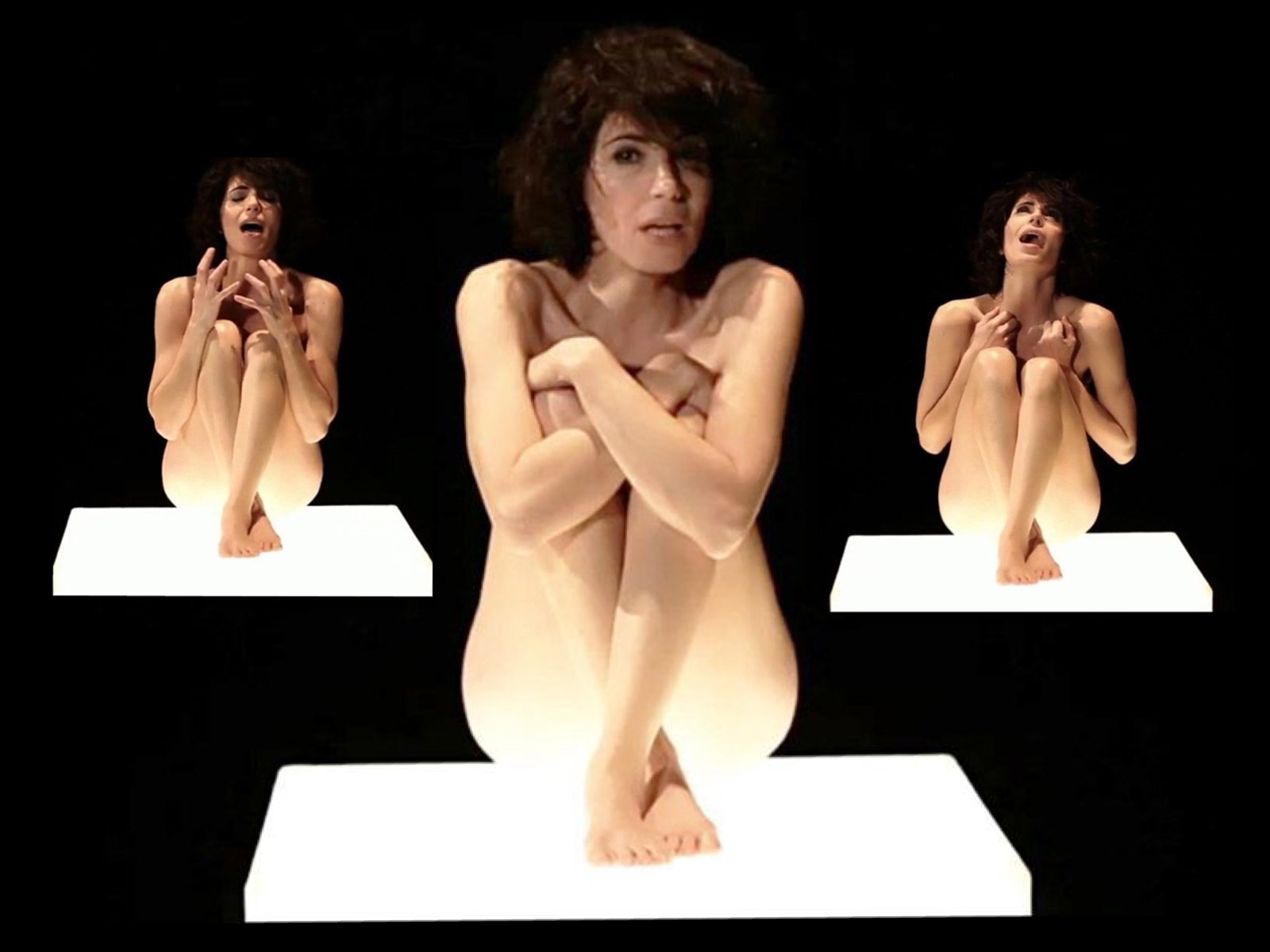 Giorgia nuda in “Non mi ami”